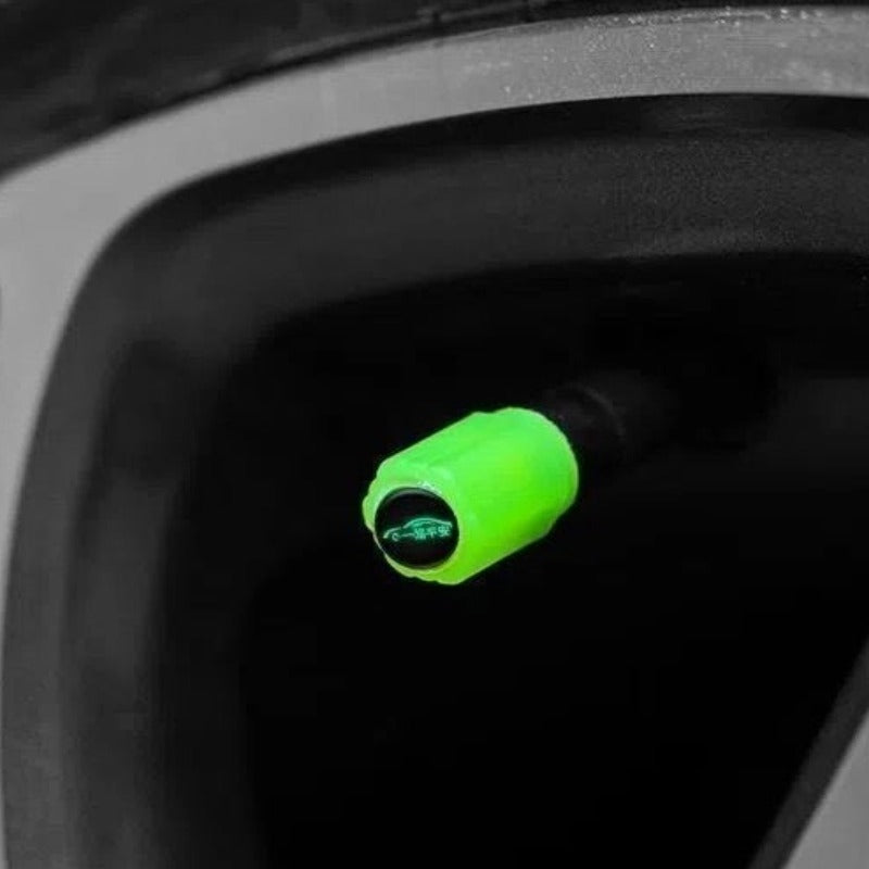 Fluorescent Tire Valve Stem Caps-Let us help you explore your 4x4 with us Noxfun
