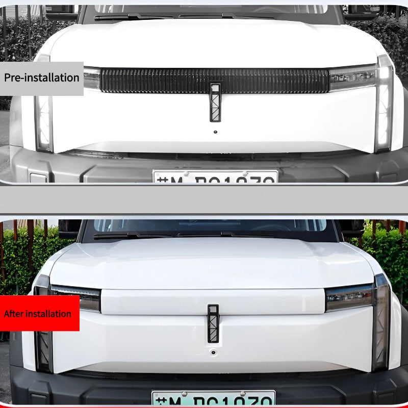Car front face centre mesh cover decorative strip for Chery JAECOO J6（ICAR 03）-Let us help you explore your 4x4 with us Noxfun