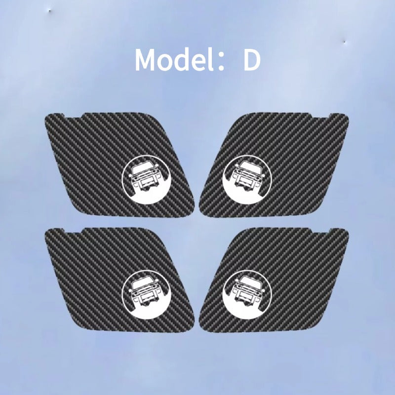 Carbon Fiber Car Interior Decals for the Chery iCAR V27-Let us help you explore your 4x4 with us Noxfun