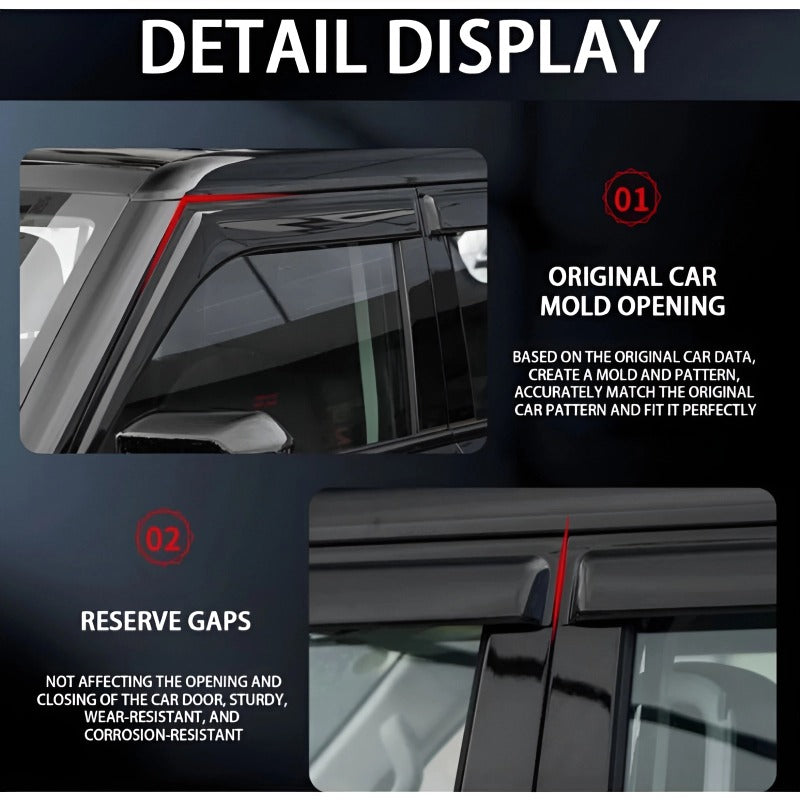 Window Visor for Chery Jetour T1-Let us help you explore your 4x4 with us Noxfun