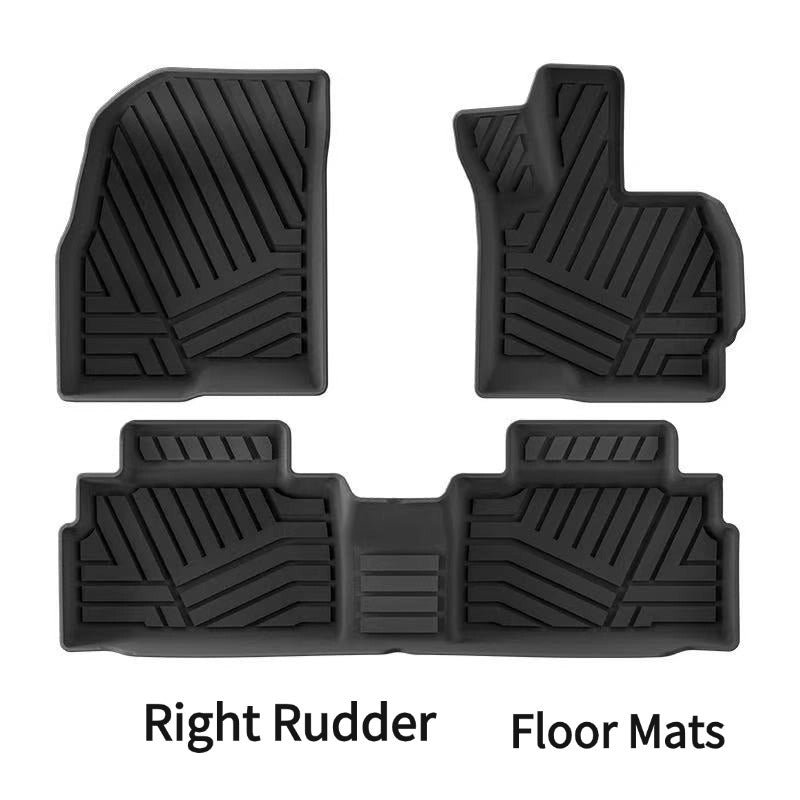 Right Rudder/Left Rudder All Weather Floor Mats Interior Liners for Chery Tigoo 4 Pro-Let us help you explore your 4x4 with us Noxfun