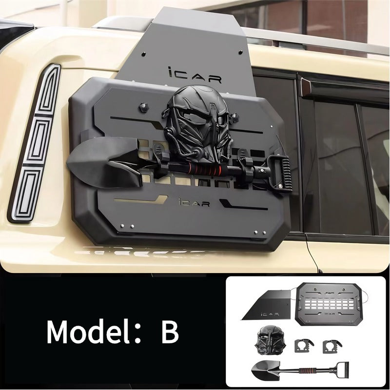Side ladder for Chery iCAR V27-Let us help you explore your 4x4 with us Noxfun