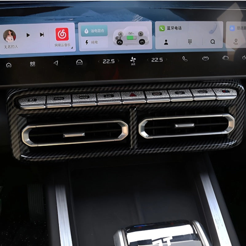 Automotive centre console dashboard air vents decorative plate is used for Chery Jetour T1-Let us help you explore your 4x4 with us Noxfun