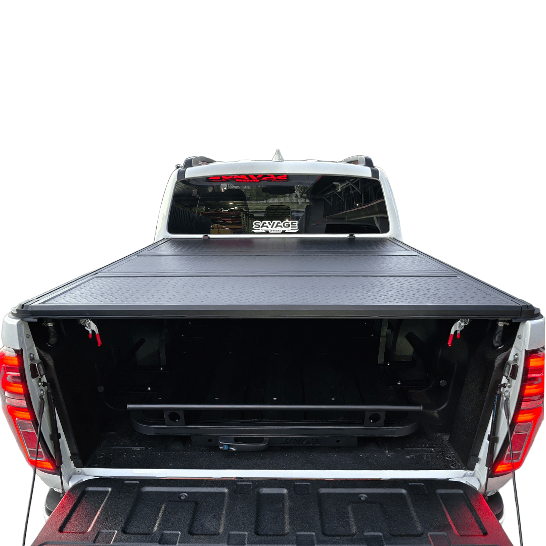 noxfun GLIDELOCK TRIFOLD  HARD LID COVER – GWM CANNON 2020+ TONNEAU-Let us help you explore your 4x4 with us Noxfun