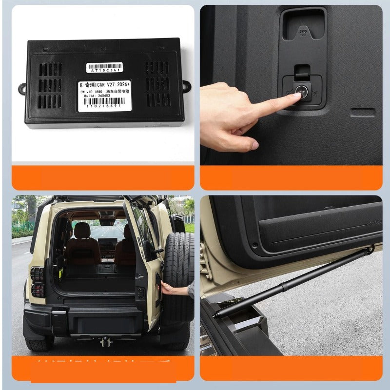 Electric Tailgate for the Chery iCAR V27-Let us help you explore your 4x4 with us Noxfun