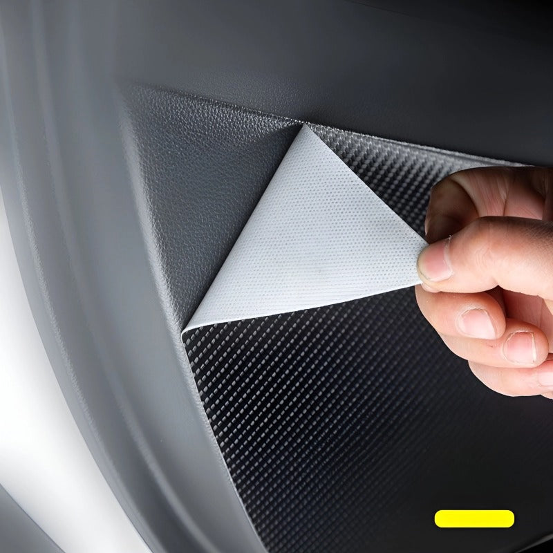 Carbon Fiber Door Anti-Kick Sticker-Let us help you explore your 4x4 with us Noxfun