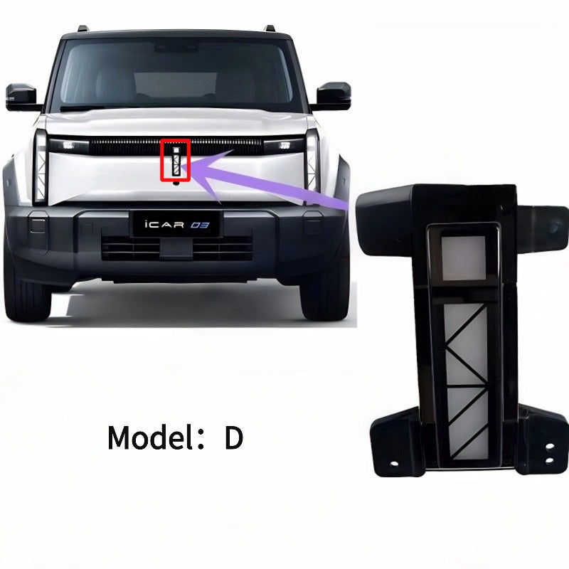Front grille & emblem lights for Icar 03 (JAECOO J6)-Let us help you explore your 4x4 with us Noxfun