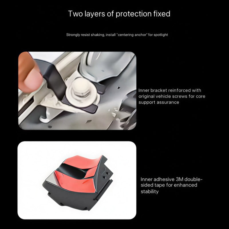 JETOUR G700 A-pillar Extended Spotlight Bracket-Let us help you explore your 4x4 with us Noxfun
