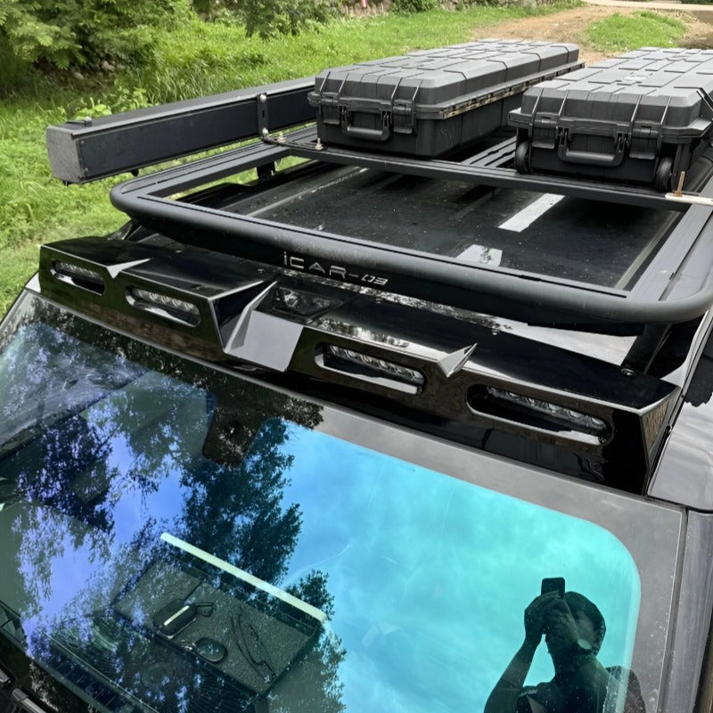 Car Roof Searchlight for Chery Jaecoo J6 (ICAR 03)-Let us help you explore your 4x4 with us Noxfun