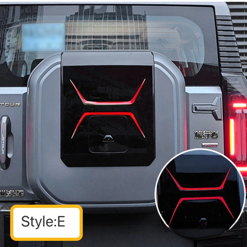 Car Trunk Sticker For Chery Jetour T2-Let us help you explore your 4x4 with us Noxfun