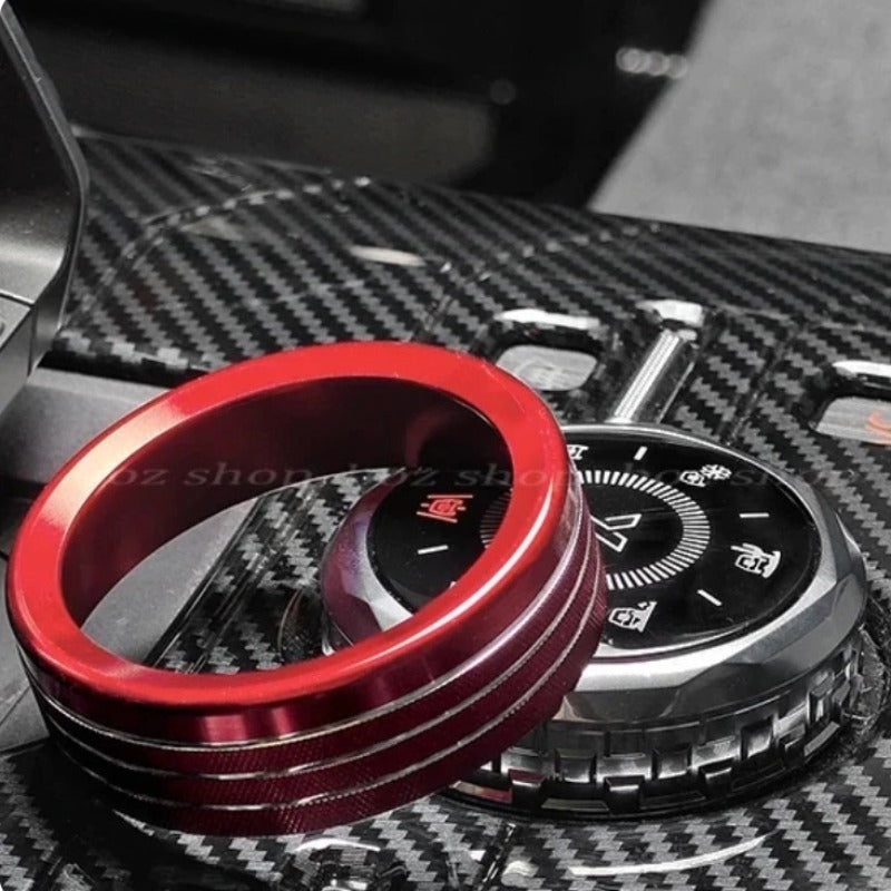 Decorative trim ring for the central control knob in the vehicle, suitable for the Jetour T2 & Jetour T2 PHEV-Let us help you explore your 4x4 with us Noxfun
