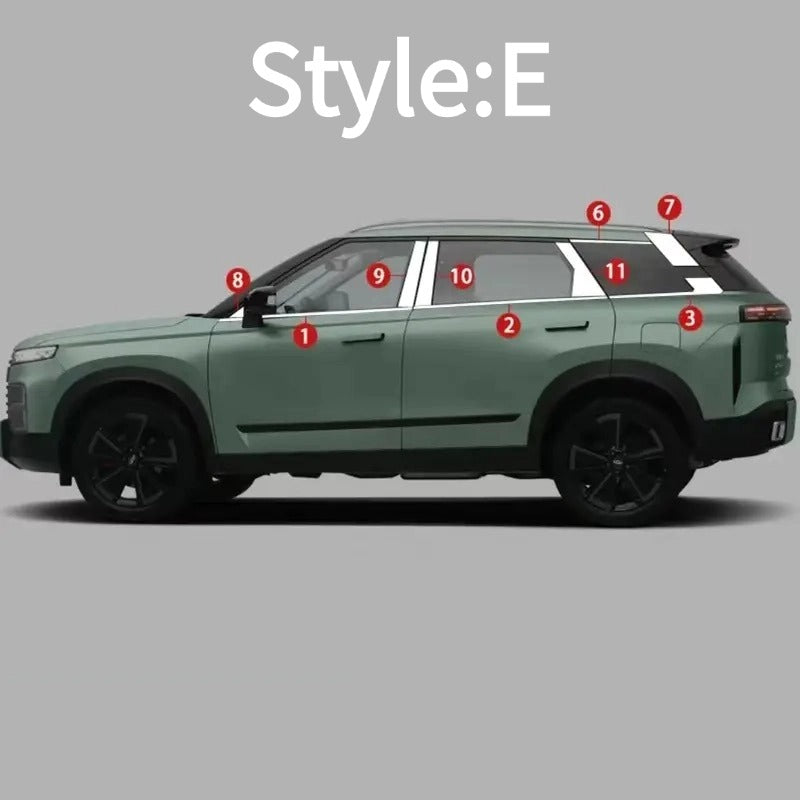 JAECOO J7 Window Trim Strip-Let us help you explore your 4x4 with us Noxfun