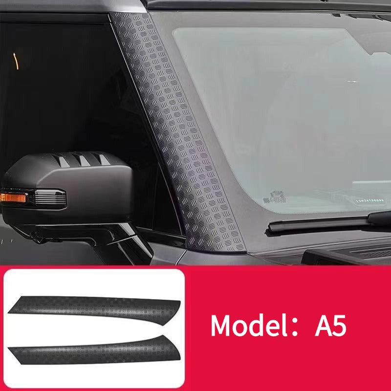 A-Pillar Anti-Scratch Protector Trim For Jetour T2-Let us help you explore your 4x4 with us Noxfun