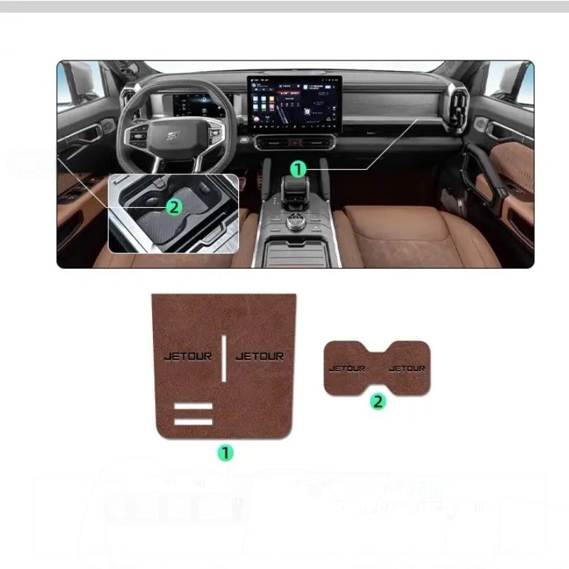 Car Mug Mats for Chery JETOUR T2 & Jetour T2 PHEV-Let us help you explore your 4x4 with us Noxfun