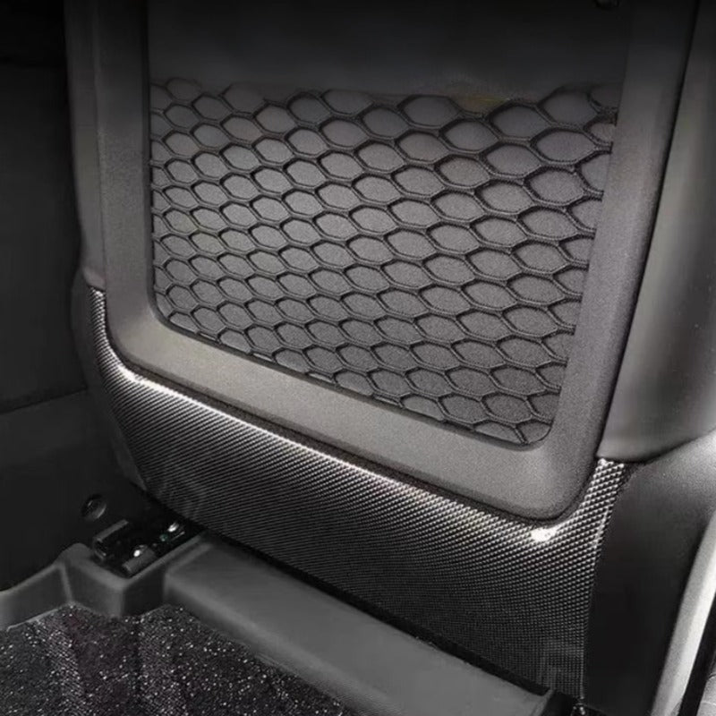 Car Seat Rear Kick Plate Carbon Fiber Pattern for Chery iCAR V23-Let us help you explore your 4x4 with us Noxfun