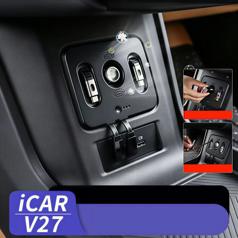 Aromatherapy and Fast Charging Adapters for the Chery iCAR V27-Let us help you explore your 4x4 with us Noxfun