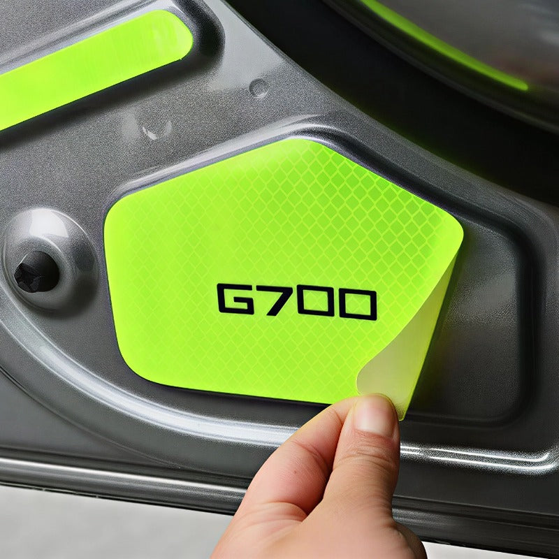 Car door warning stickers suitable for Chery JETOUR G700-Let us help you explore your 4x4 with us Noxfun