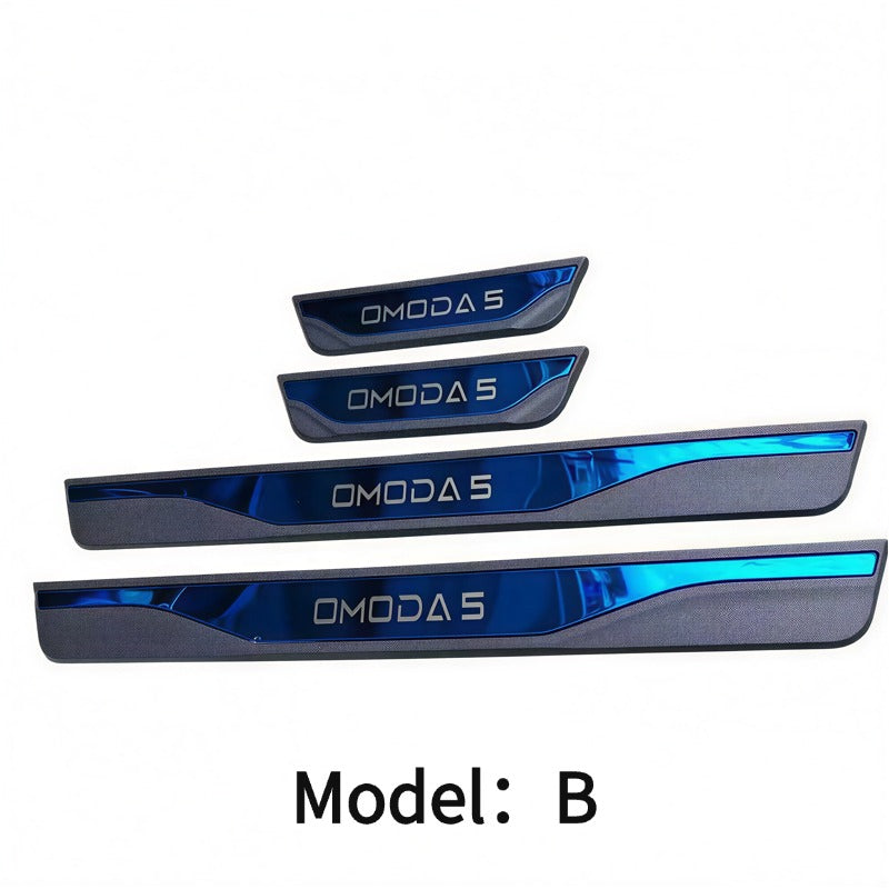 Door Sill Protectors Custom Fit for Chery Omoda 5-Let us help you explore your 4x4 with us Noxfun