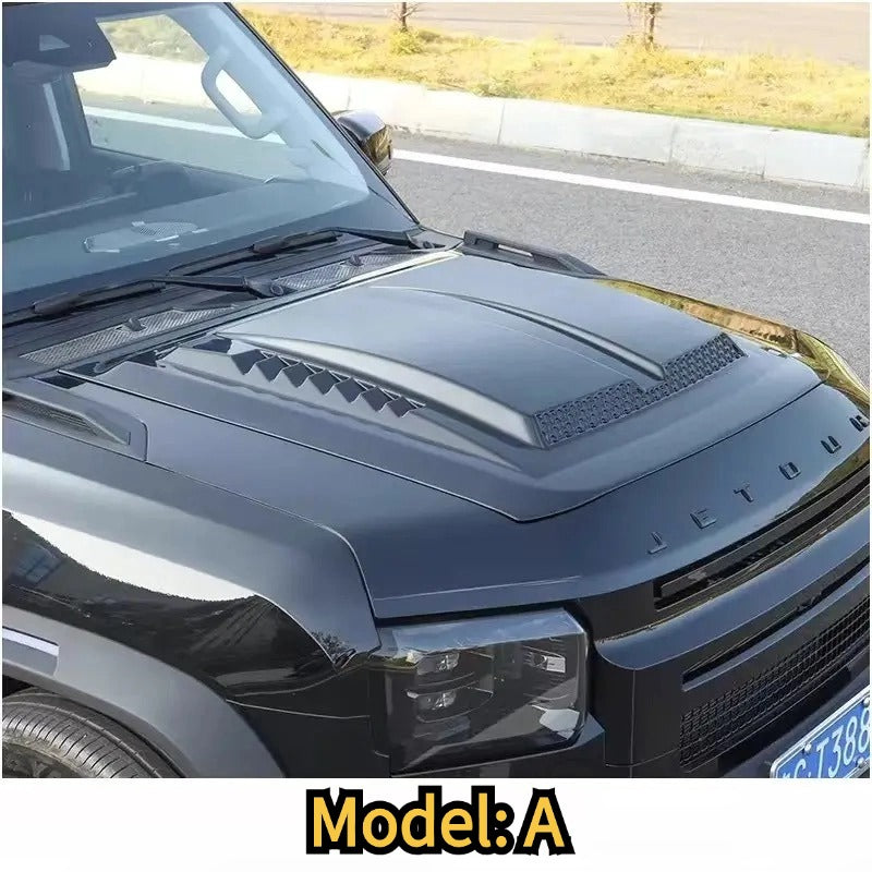 Chery Jetour T2 & Jetour T1 hood decoration protection-Let us help you explore your 4x4 with us Noxfun