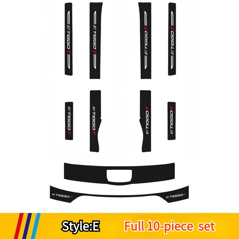 Chery Tiggo 7 Pro Car Door Threshold Scuff Plate-Let us help you explore your 4x4 with us Noxfun
