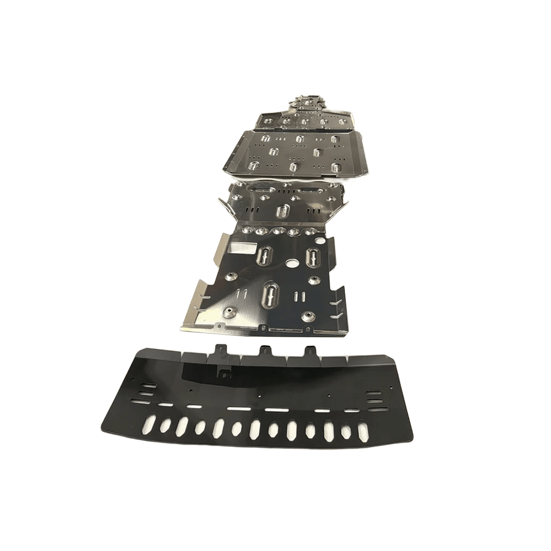 noxfun FULL ARMOUR ALUMINIUM UNDER BODY BASH PLATE PROTECTION KIT DENZA B8 2026+-Let us help you explore your 4x4 with us Noxfun