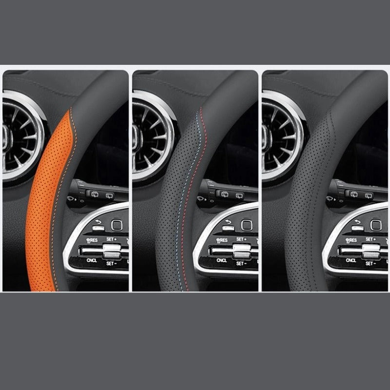 Ultra Thin Leather Steering Wheel Cover for Chery Jaecoo J7 & 7 PHEV-Let us help you explore your 4x4 with us Noxfun