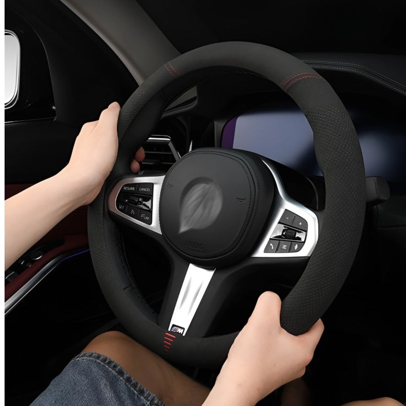 Leather Steering Wheel Cover for Chery iCar Small Ant-Let us help you explore your 4x4 with us Noxfun