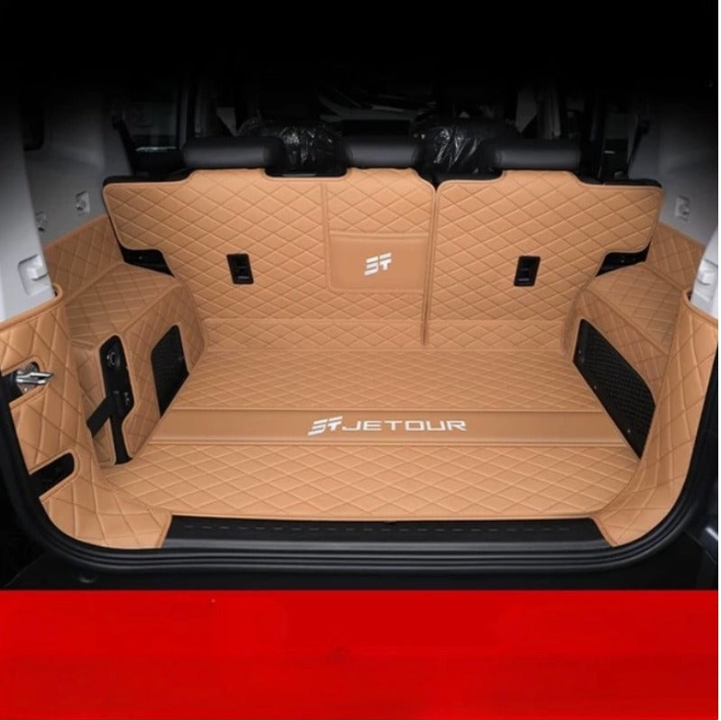 Chery Jetour T2  Leather Trunk Mats-Let us help you explore your 4x4 with us Noxfun