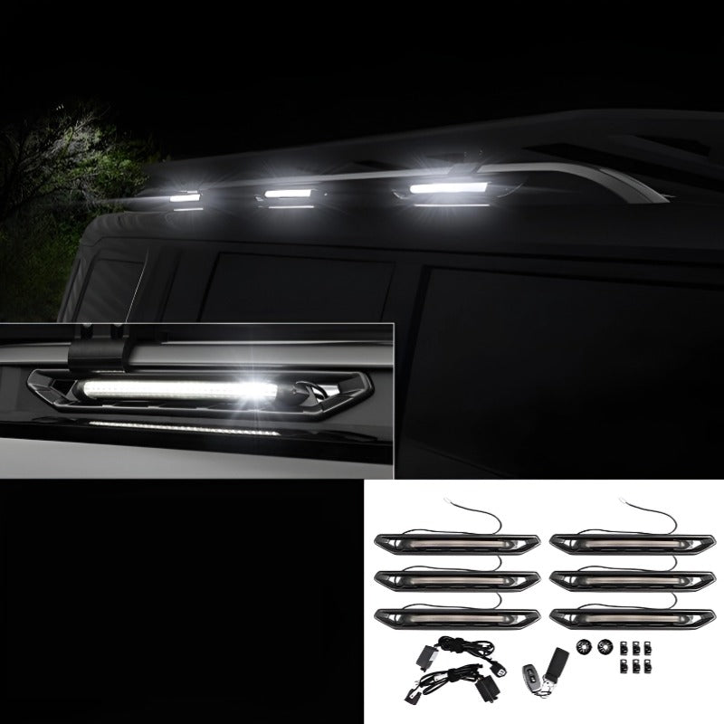 Car luggage rack with light strip for Chery Jetour T2 & Jetour T2 PHEV-Let us help you explore your 4x4 with us Noxfun