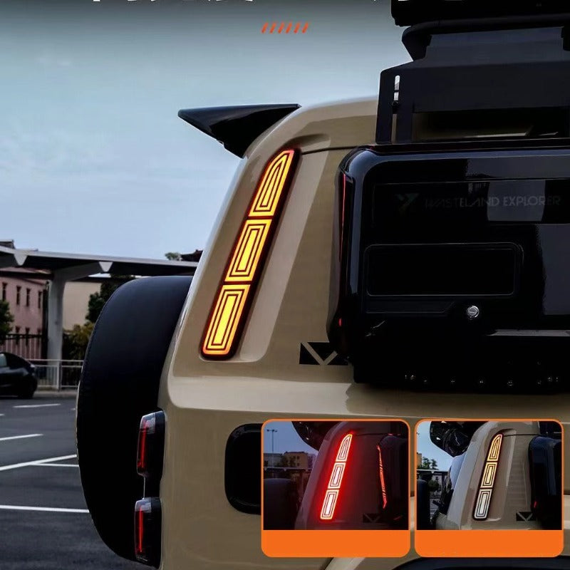 Rear taillight and C-pillar brake light for iCAR V27-Let us help you explore your 4x4 with us Noxfun