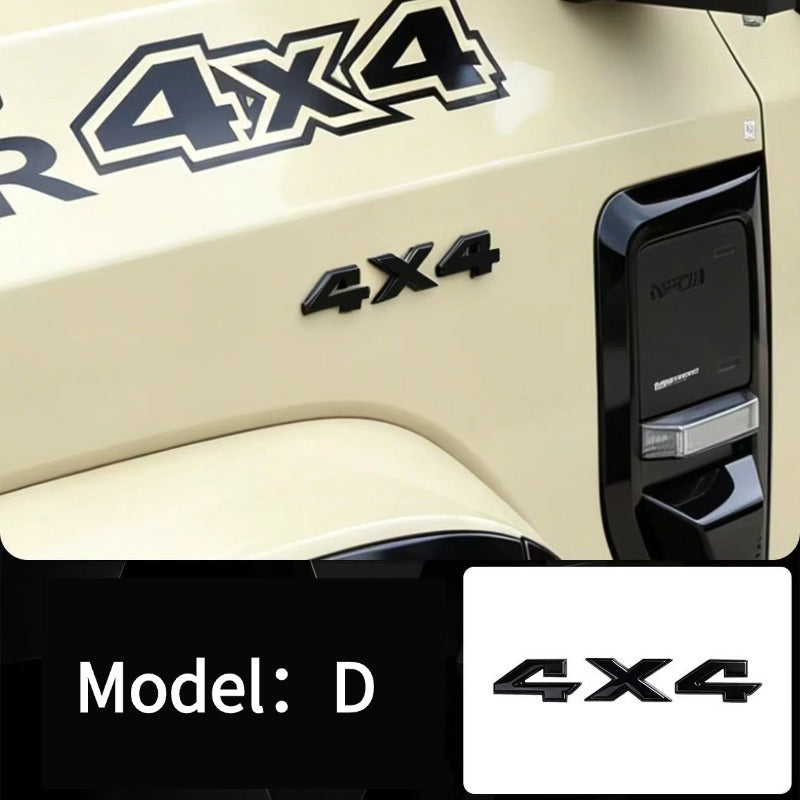 Car Logo Letter Stickers Fit for Chery iCAR V27-Let us help you explore your 4x4 with us Noxfun