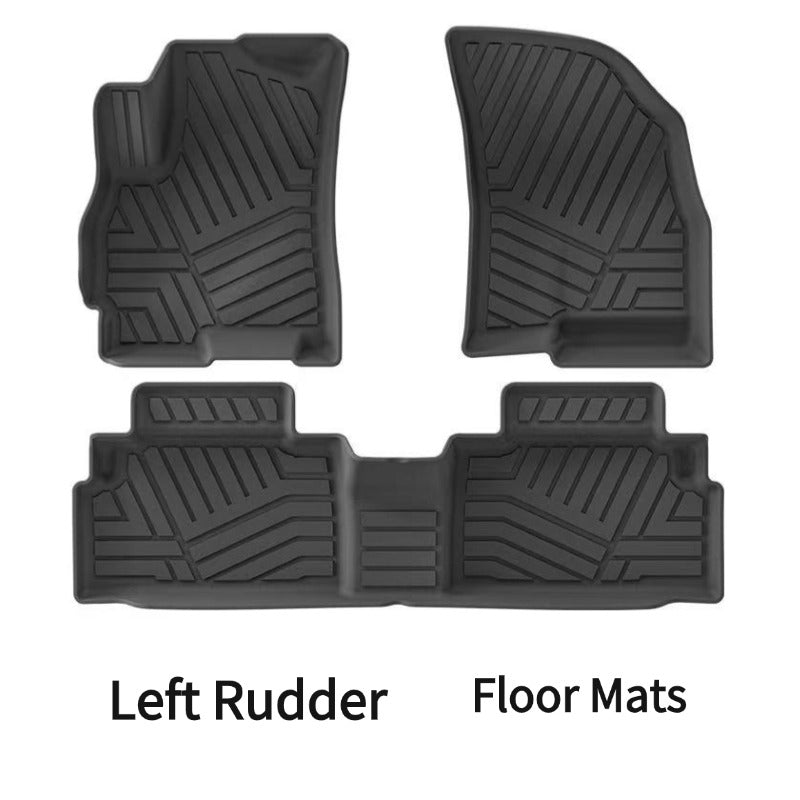 Right Rudder/Left Rudder All Weather Floor Mats Interior Liners for Chery Tigoo 4 Pro-Let us help you explore your 4x4 with us Noxfun
