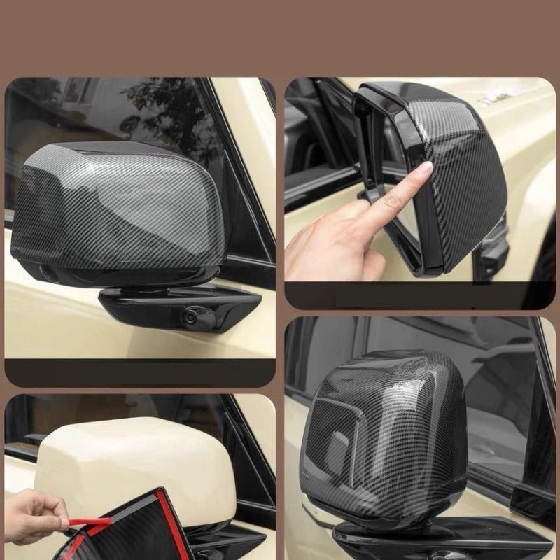 Side Mirror Cover Rain Visor for Chery iCAR V27-Let us help you explore your 4x4 with us Noxfun