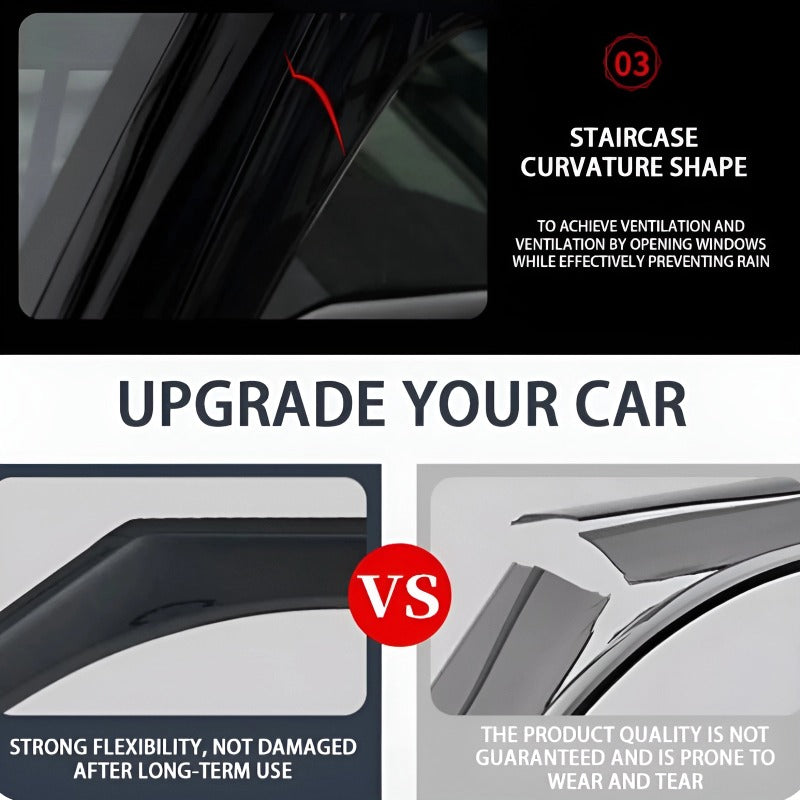 Window Visor for Chery Jetour T1-Let us help you explore your 4x4 with us Noxfun
