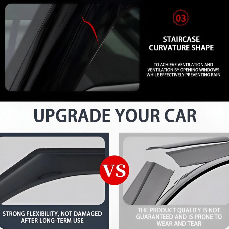 Window Visor For Chery Jetour X50-Let us help you explore your 4x4 with us Noxfun