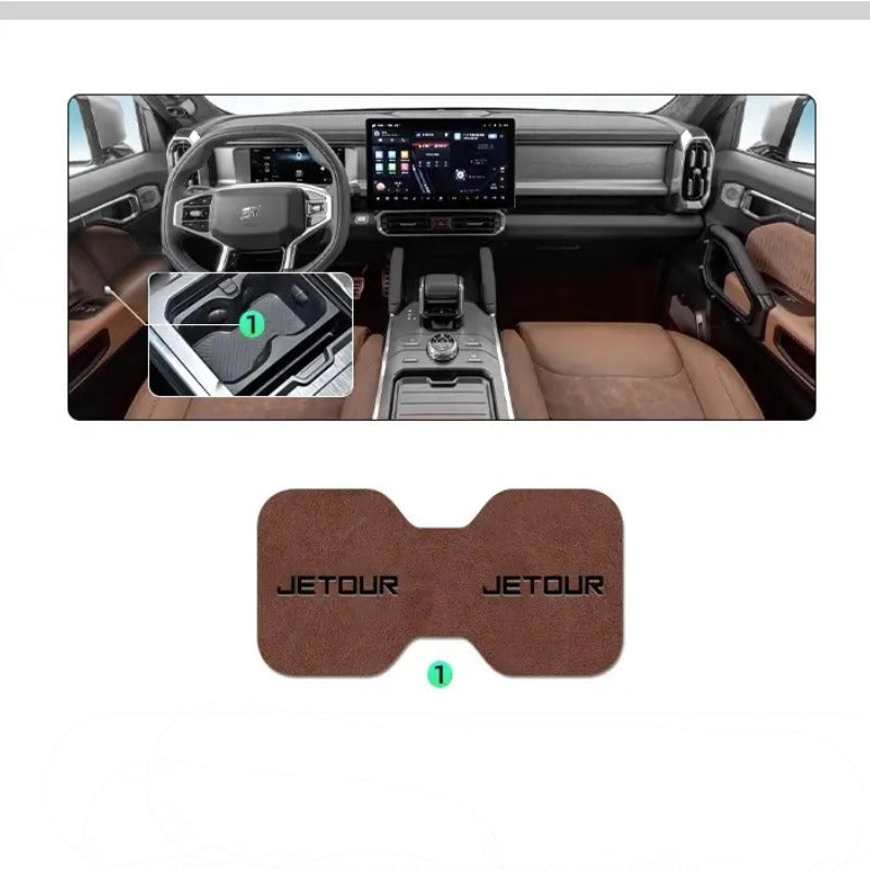 Car Mug Mats for Chery JETOUR T2 & Jetour T2 PHEV-Let us help you explore your 4x4 with us Noxfun