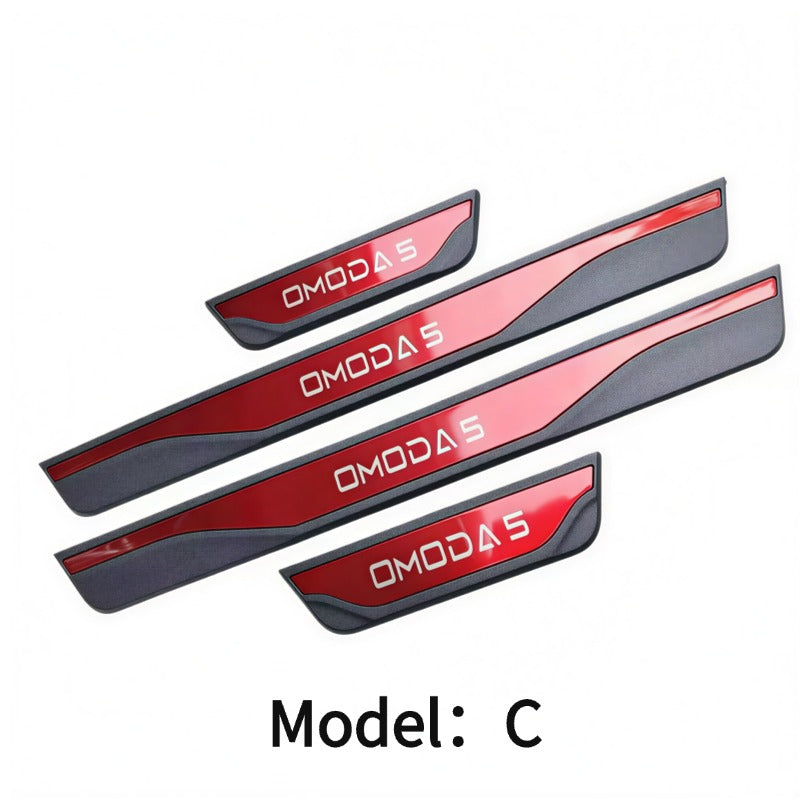 Door Sill Protectors Custom Fit for Chery Omoda 5-Let us help you explore your 4x4 with us Noxfun