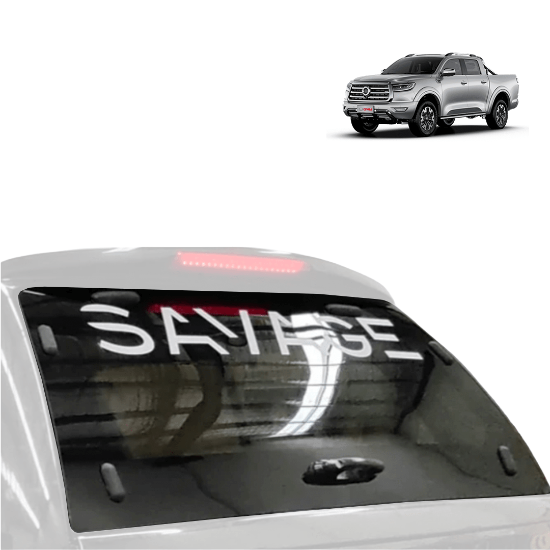 GWM CANNON FIBREGLASS CANOPY BACK WINDOW GLASS REPLACEMENT-Let us help you explore your 4x4 with us Noxfun