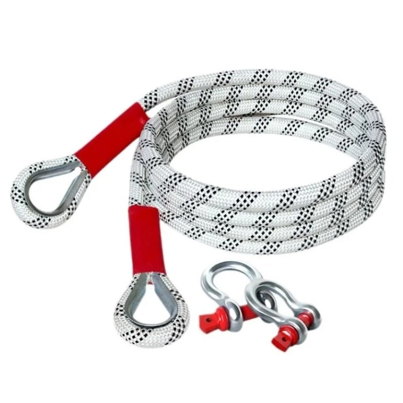 Heavy Duty Emergency Car Recovery Tow Strap Off Road Rescue Pull Rope-Let us help you explore your 4x4 with us Noxfun