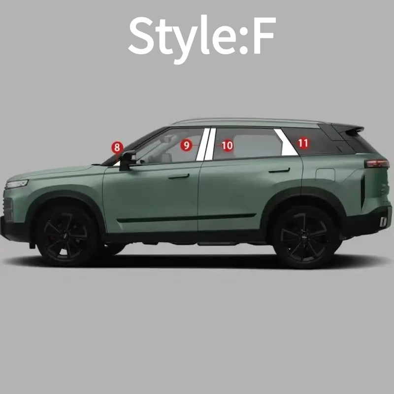 JAECOO J7 Window Trim Strip-Let us help you explore your 4x4 with us Noxfun