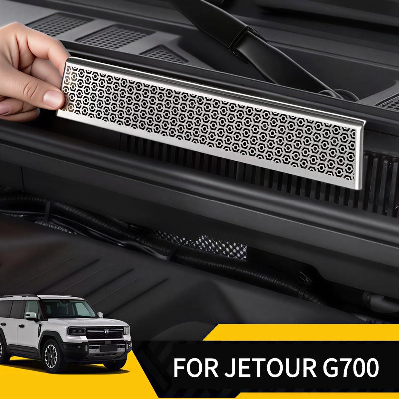 Insect screen for bonnet air intake suitable for Jetour G700-Let us help you explore your 4x4 with us Noxfun