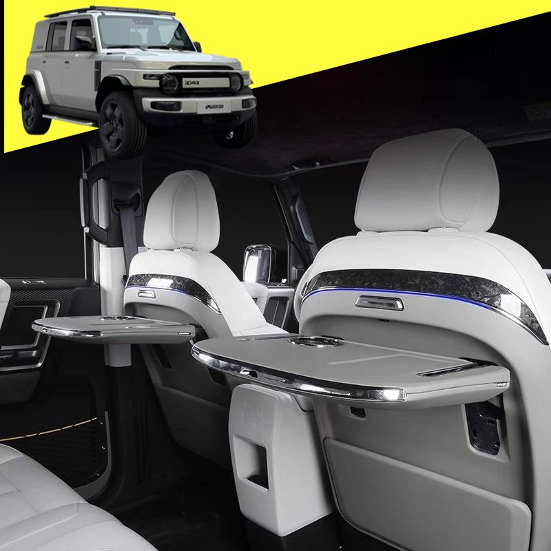 Rear Seat Concealed Folding Table for Chery ICAR V23-Let us help you explore your 4x4 with us Noxfun