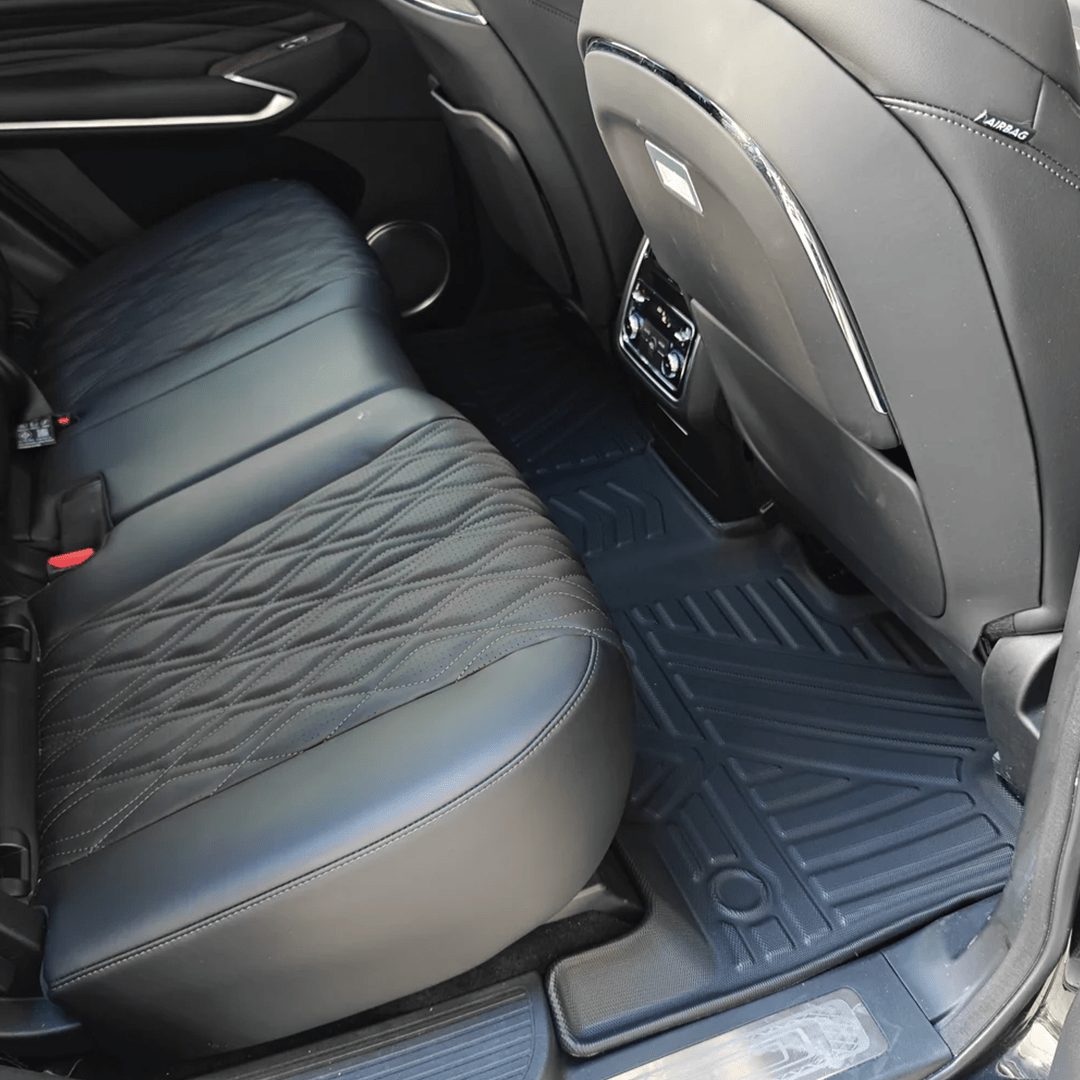 TANK 500 Non-PHEV 3D Moulded Floor Mats Full Set 7 Seater (4 Rows)-Let us help you explore your 4x4 with us Noxfun