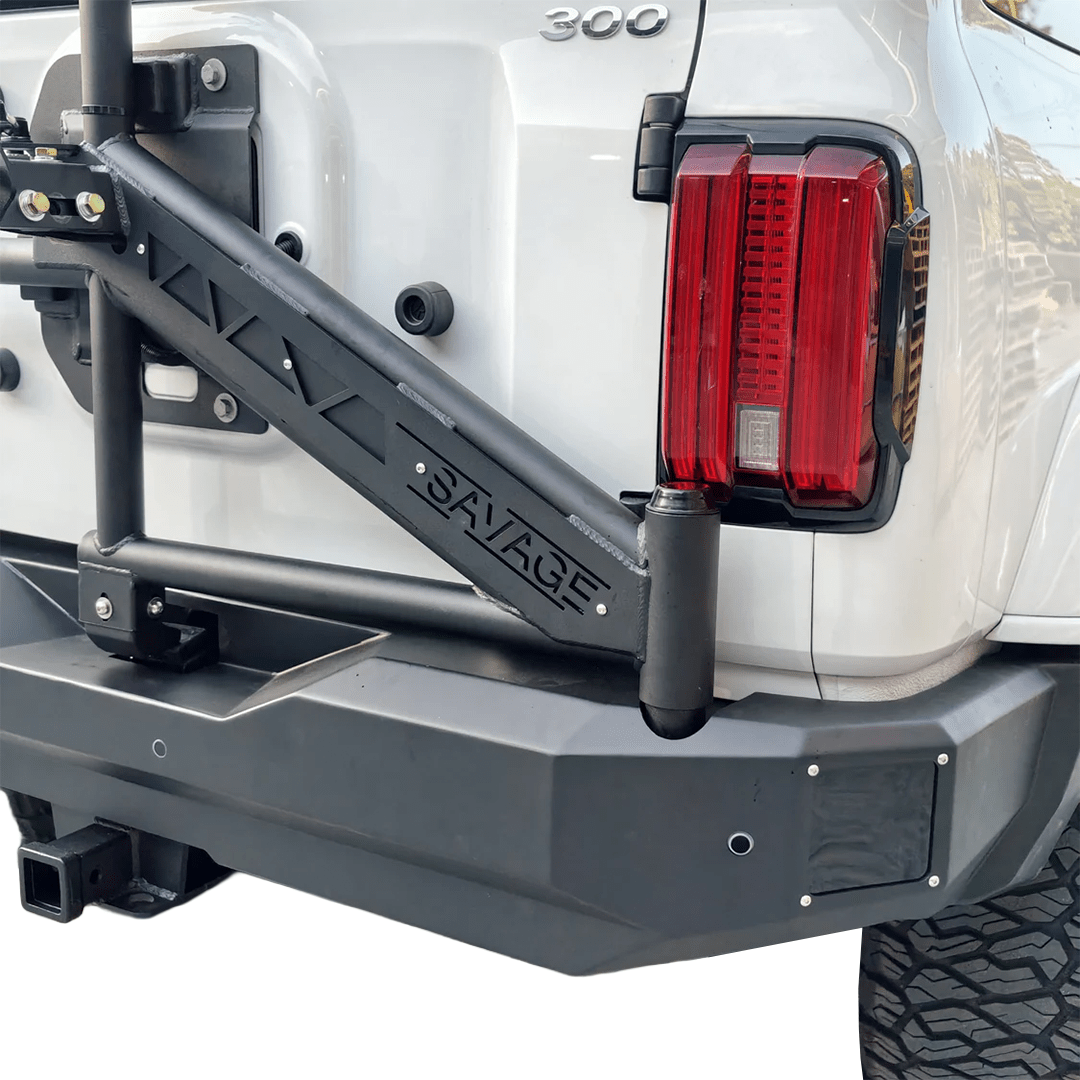 TANK 300 ARMOUR REAR BAR WITH TYRE CARRIER-Let us help you explore your 4x4 with us Noxfun
