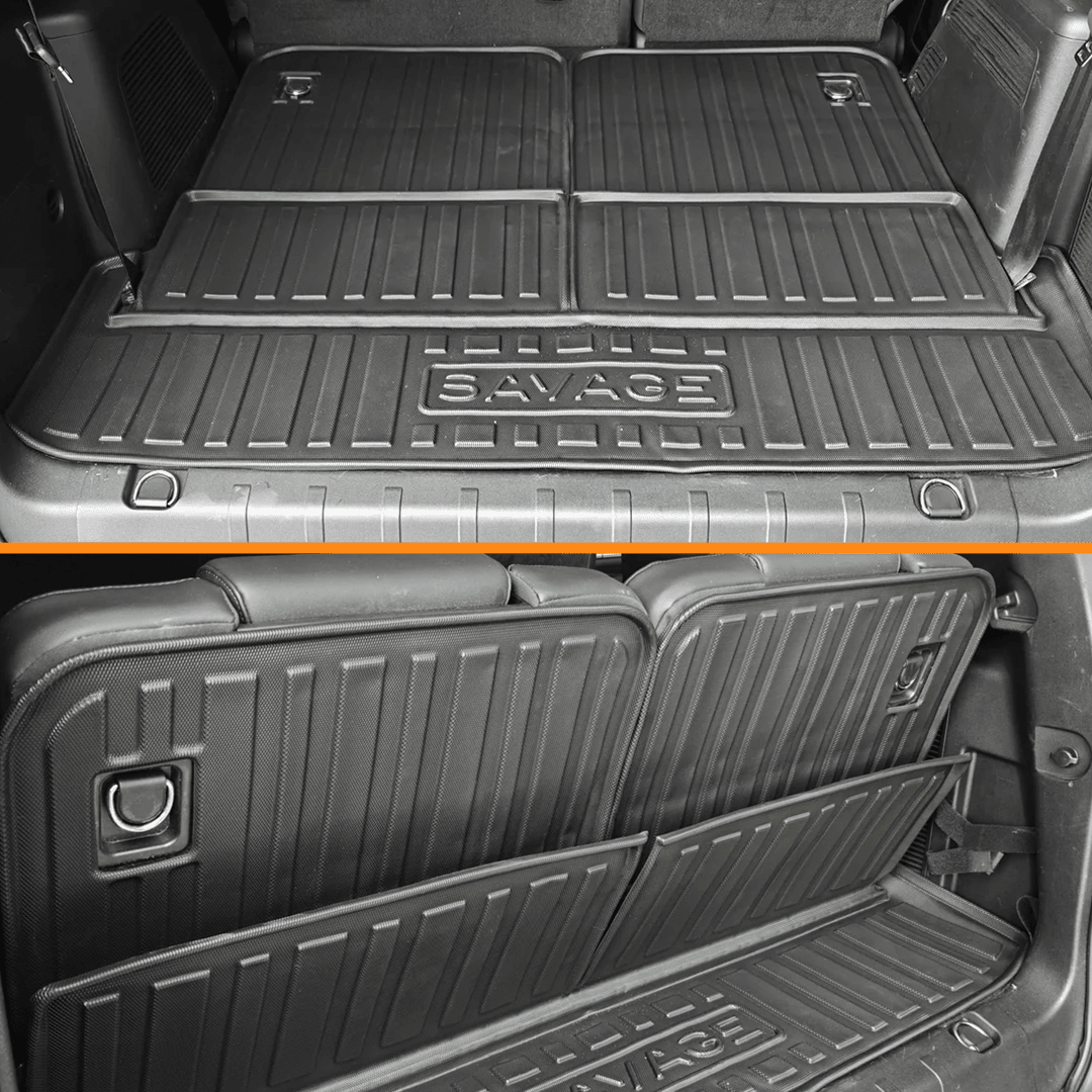 TANK 500 Non-PHEV 3D Moulded Floor Mats Full Set 7 Seater (4 Rows)-Let us help you explore your 4x4 with us Noxfun