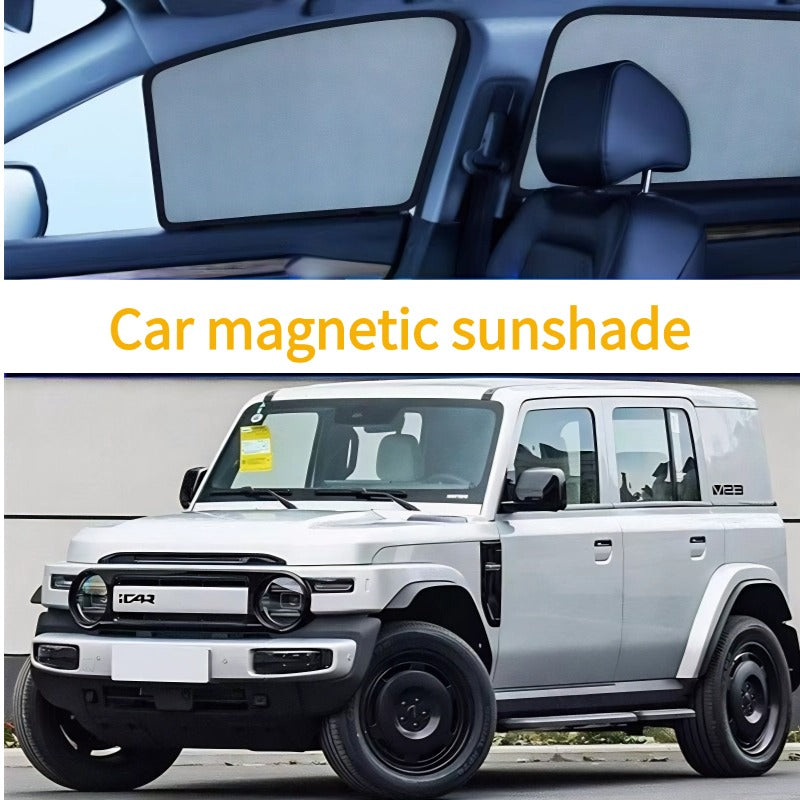 Car Full Magnetic Sunshade for Chery iCAR V23-Let us help you explore your 4x4 with us Noxfun