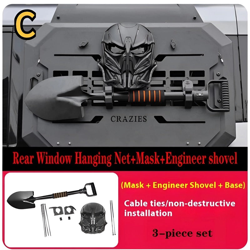 Rear side window armor expansion for Chery JETOUR T2 & Jetour T2 PHEV-Let us help you explore your 4x4 with us Noxfun