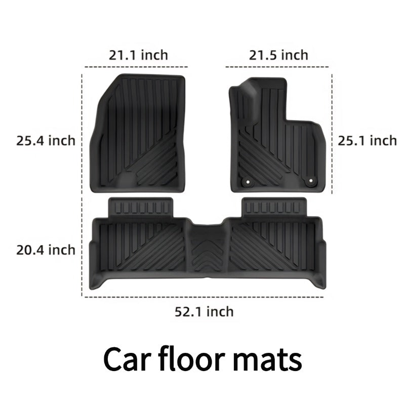 All Weather RHD Floor & Trunk Liners for Chery JAECOO J5-Let us help you explore your 4x4 with us Noxfun