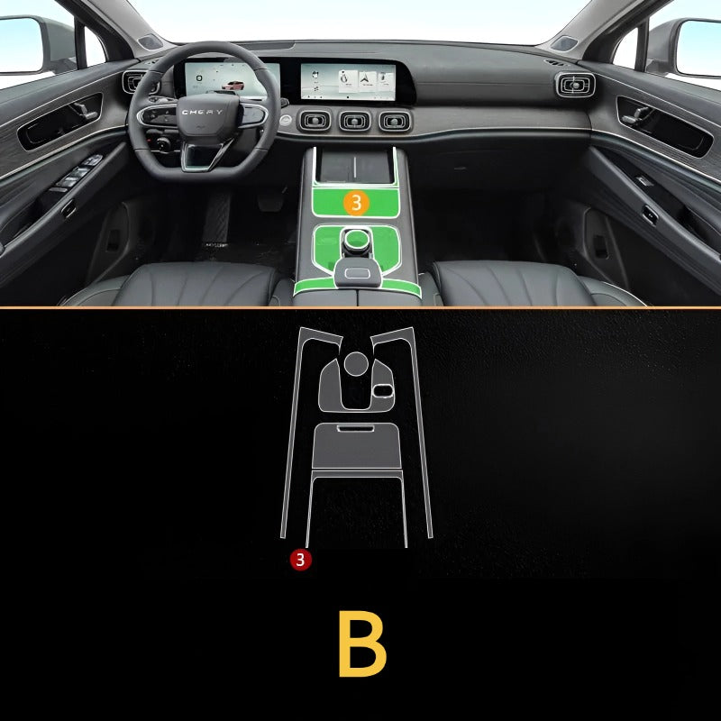 Fro Chery Jaecoo J8（Tiggo 9）Car TPU Scratch Protection Film-Let us help you explore your 4x4 with us Noxfun