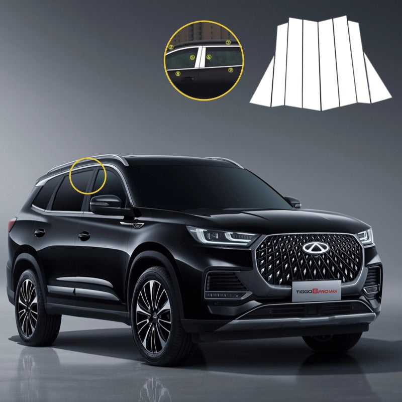 Strisce per finestre Tiggo 8 Pro Max-Let us help you explore your 4x4 with us Noxfun